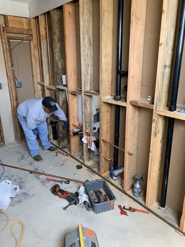 Commercial rough-in plumbing for Commercial Plumbing in Highland City